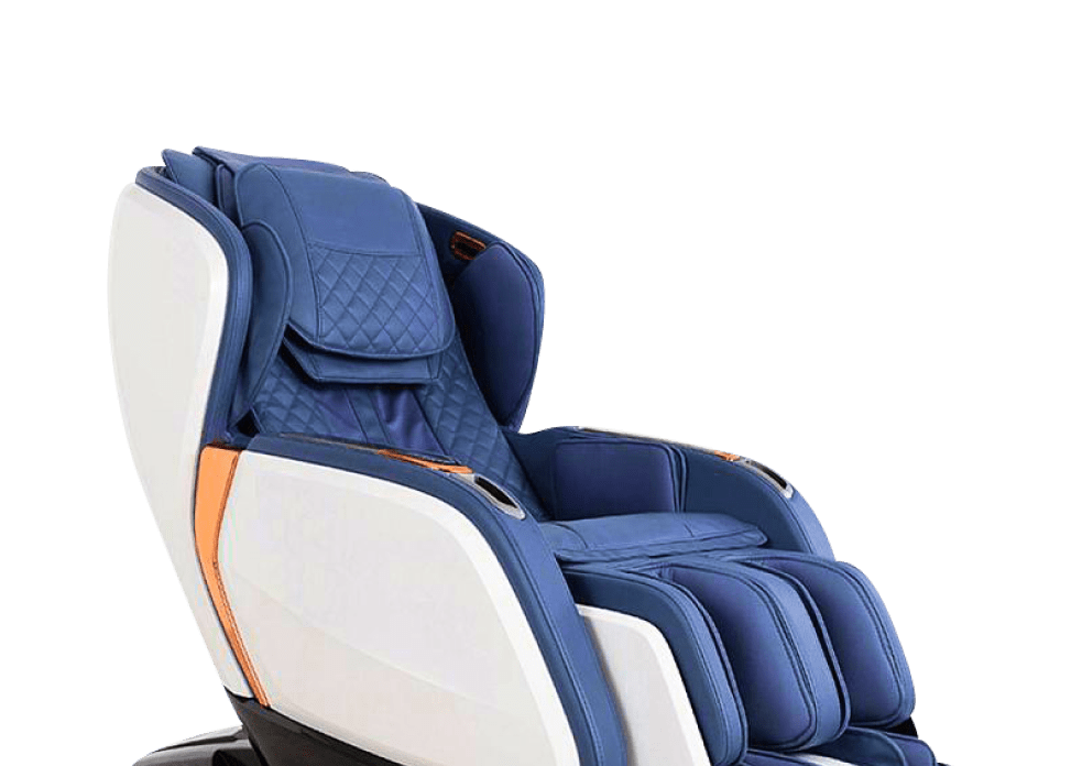 Массажное кресло iMassage ZigZag (ЗигЗаг) Blue/White 108869
